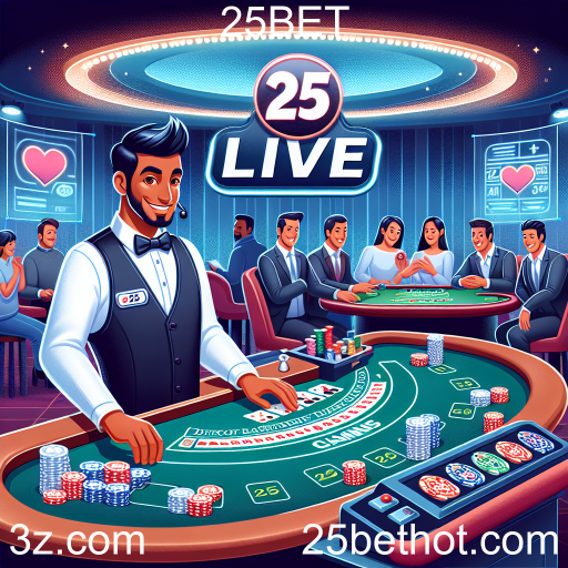 Descubra a Emoção dos Jogos 'Ao Vivo' no 25BET